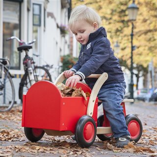 Carrier bike - red